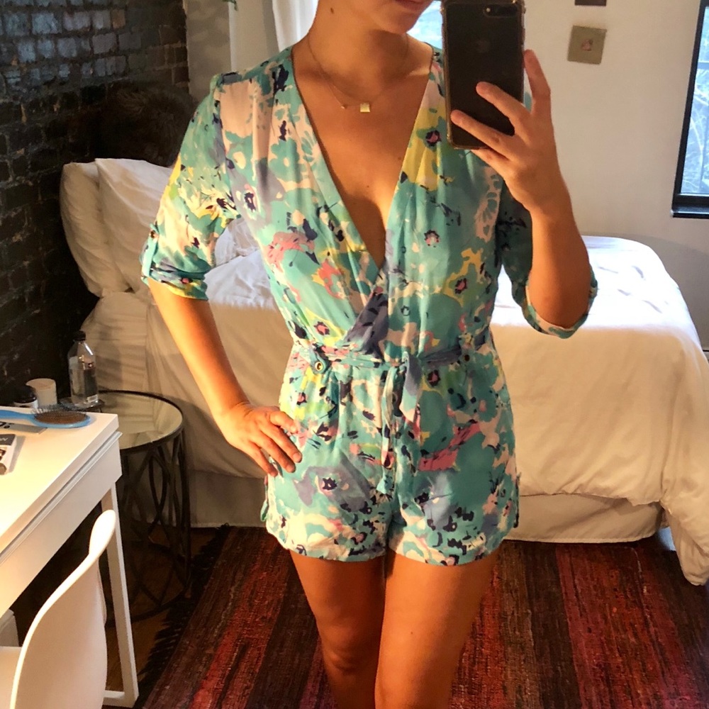Floral Yumi Kim Romper